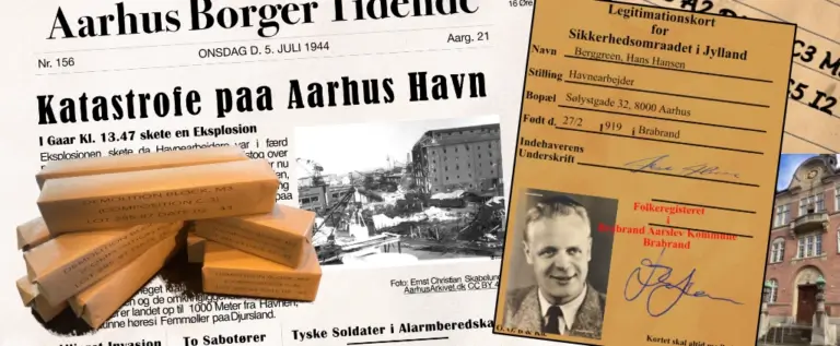 Katastrofe - eksplosion på Aarhus Havn