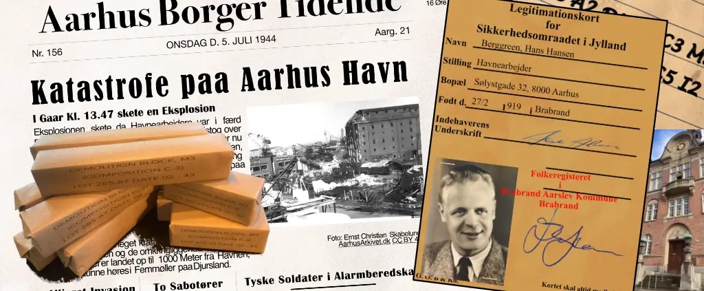 Katastrofe - eksplosion på Aarhus Havn